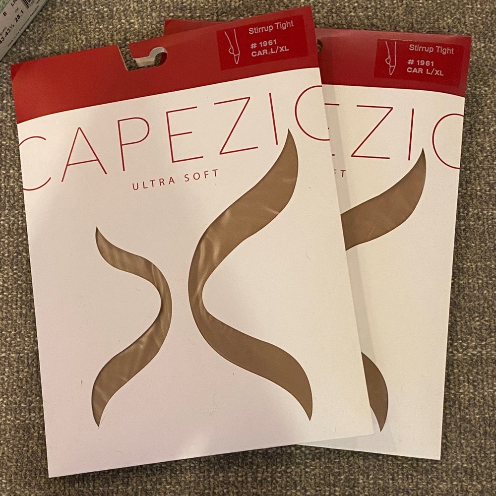 Capezio Ultra Soft tights. 3 pair total.